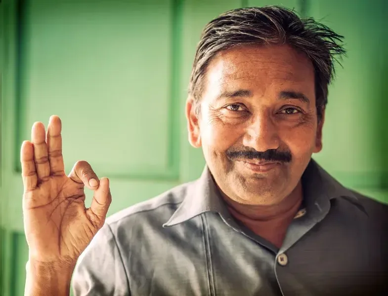 Portrait of Maharaj Rajkumar Baswar